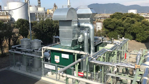 富士市西部浄化センター消化ガス発電事業