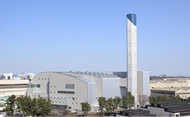 相模原市南清掃工場外観写真1