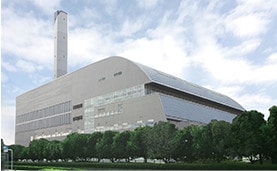 相模原市南清掃工場外観写真2