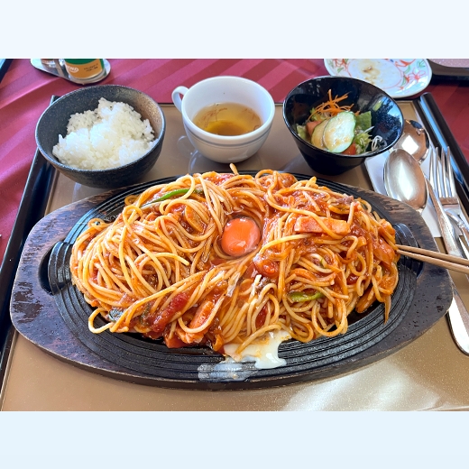 兵庫県加古川市の焼きナポリタン